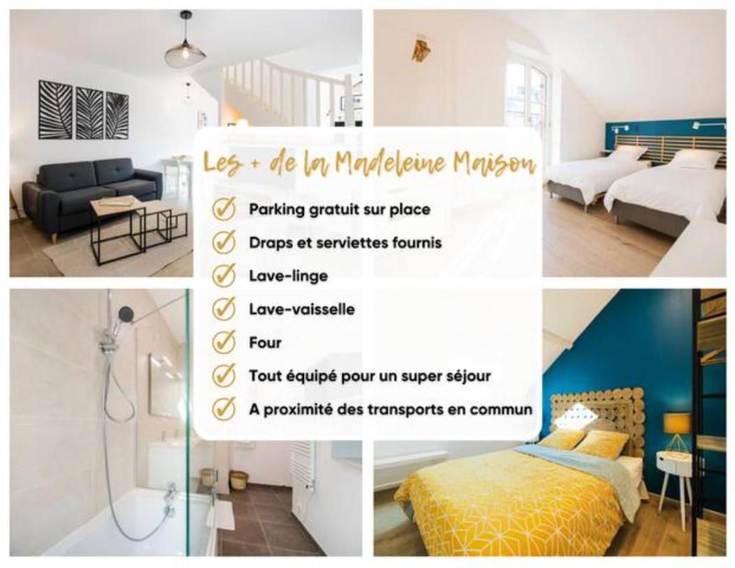 La Madeleine Maison *T3* Apartman Orléans Kültér fotó